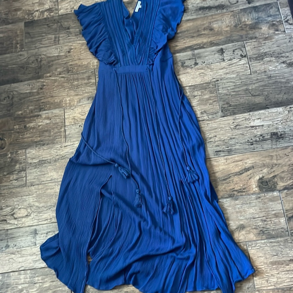 Baltic born Jennifer Deep V Maxi Dress